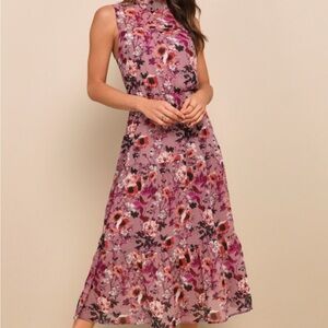 Lulu’s In My Dreams Flowy Floral Dress